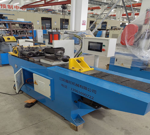 不锈钢管缩口攻丝一体机